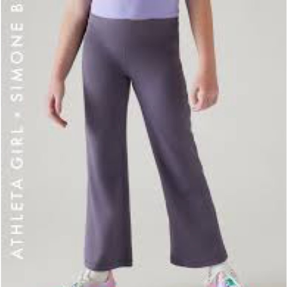 Athleta Girl X Simone Biles Chit Chat Kick Flare Pants